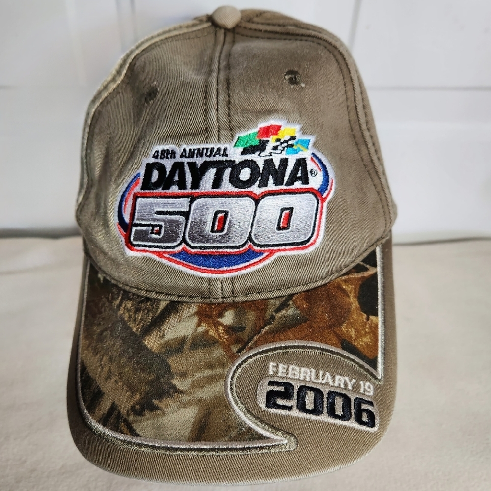 Chase Authentics 48th Annual Daytona 500 02/19/2006 Adjustable Tan Baseball Cap